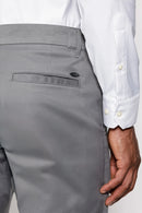 calça tactel cinza
